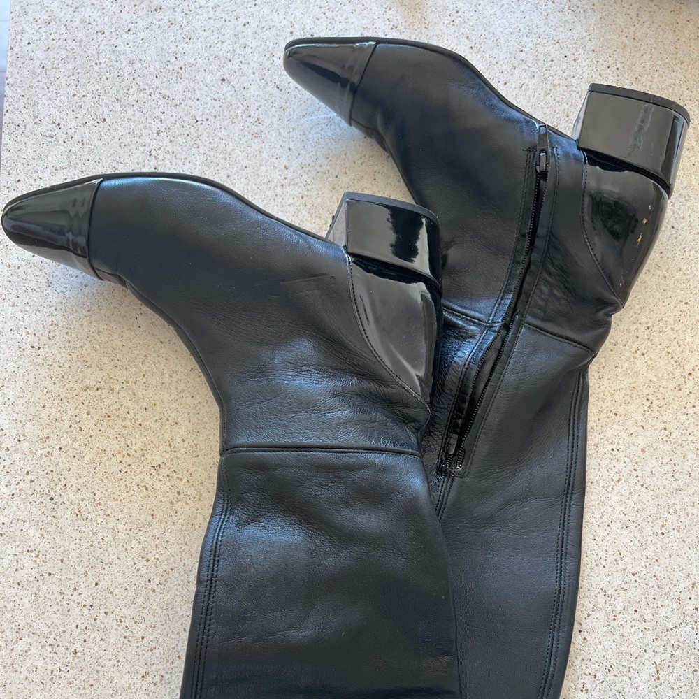 Over the knee Zara boots